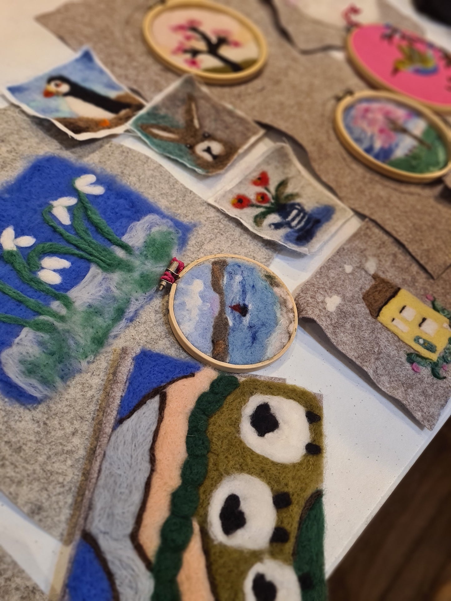 Adults Felting Class Tuesday 21st July 2026 6pm - 8pm with I felt Like it