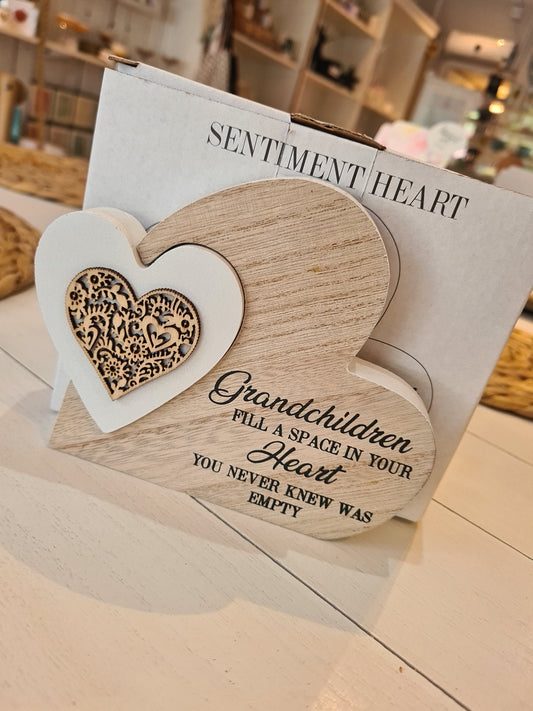 Grandchildren Sentiment Heart