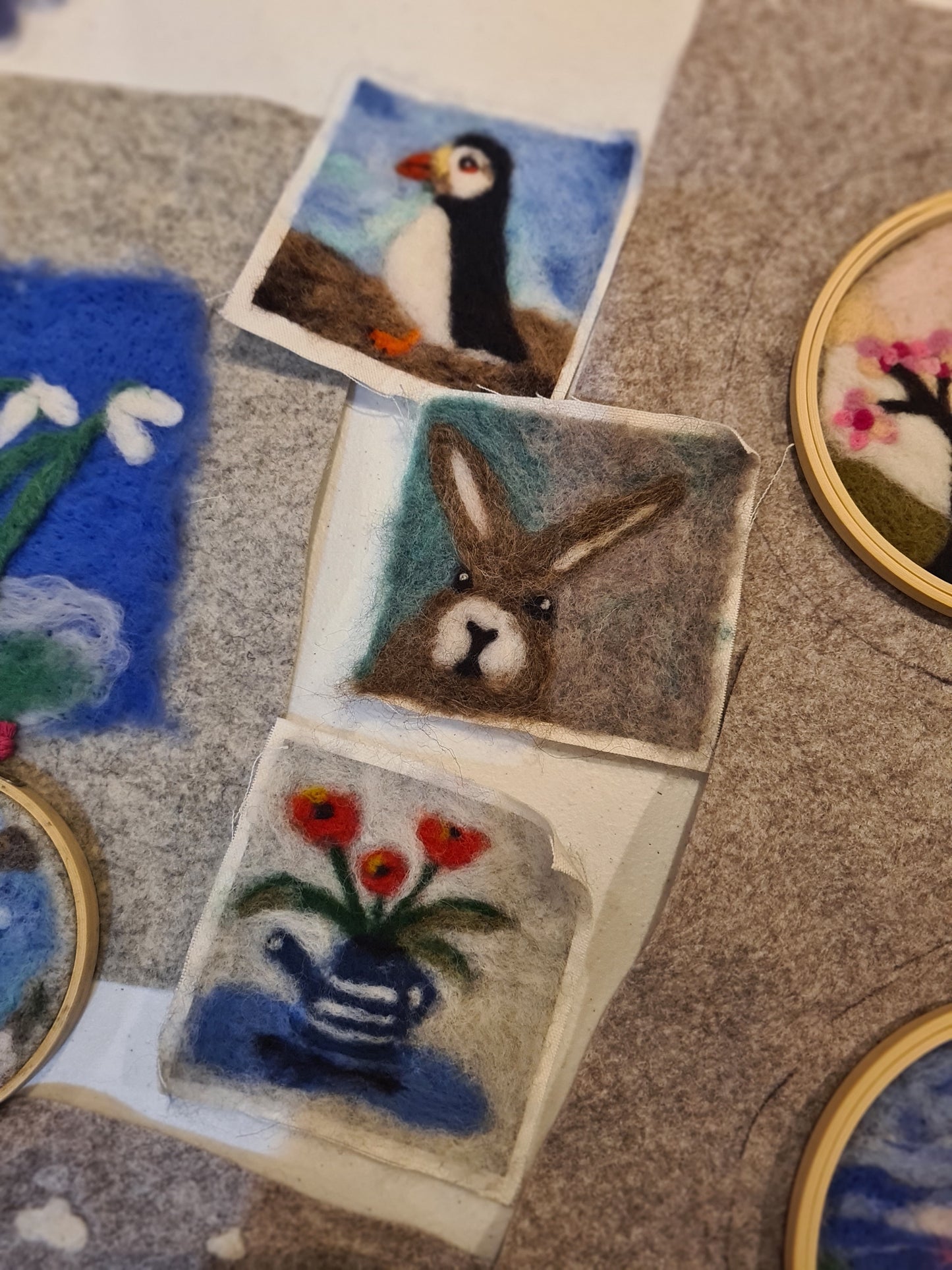Adults Felting Class Tuesday 21st July 2026 6pm - 8pm with I felt Like it